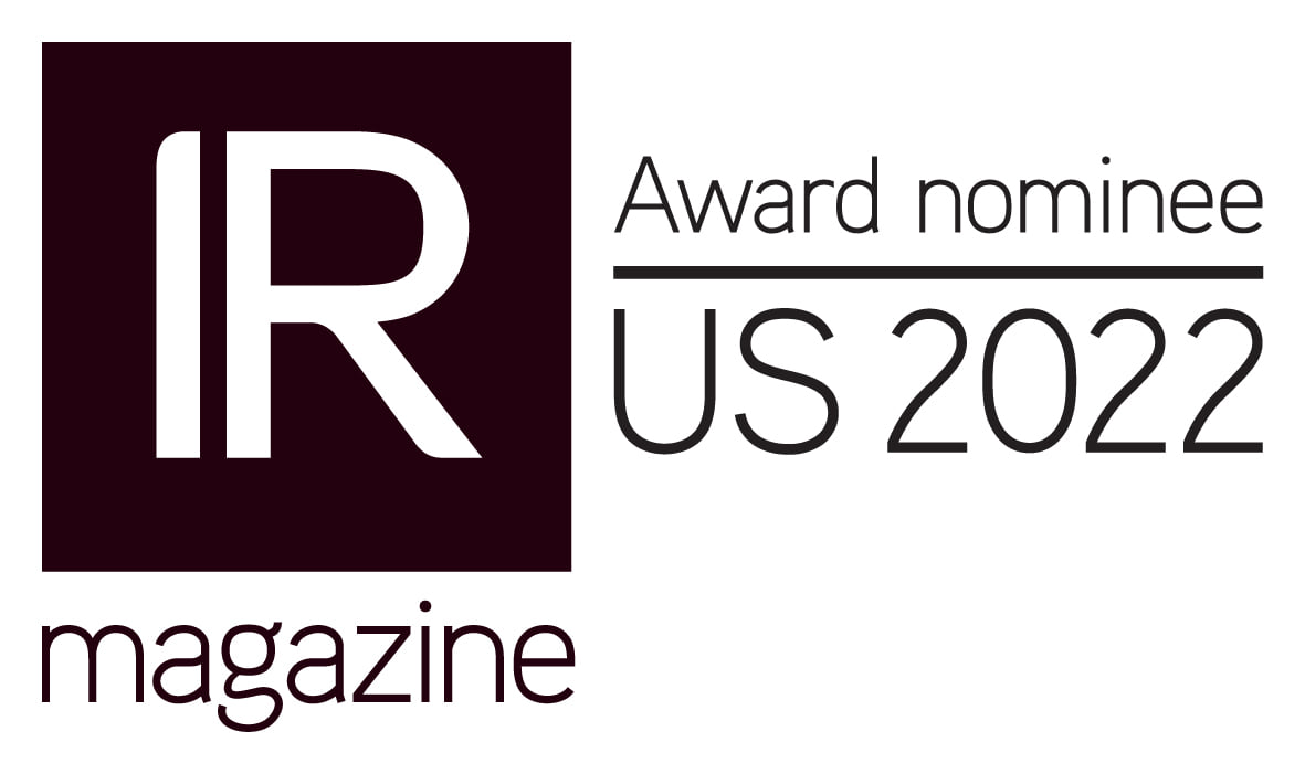 IR Magazine Award Nominee Icon